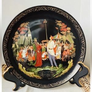 The Russian Legends 7thPlate Fairy Tale THE PRIEST AND SERVANT BALDA# 60-V25-1.7